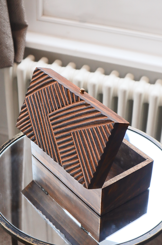 Vintage Deco - Multi Purpose Box - 22x12x10cm -  Antique Lines