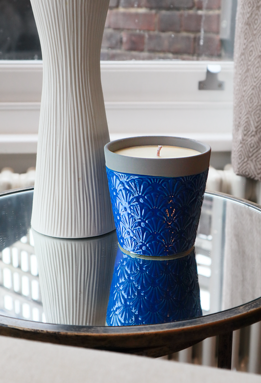 Blue Day Natural Soy Wax Candle